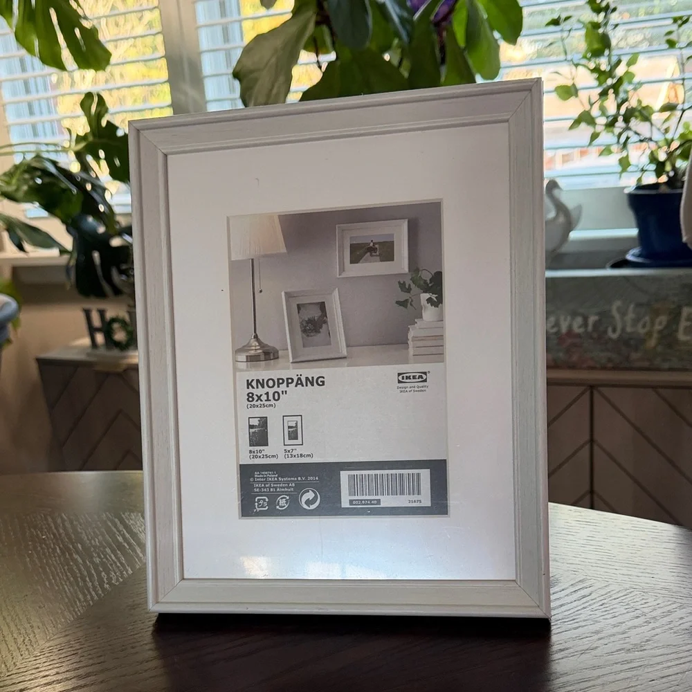 IKEA White Picture Frame Collection - Set of 5